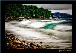 after the storm despite rolling seas, divers flock batang... by Jun Lao 